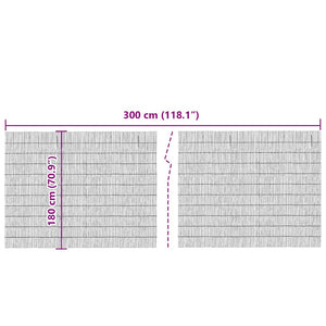 Recinto di Giunco Marrone 300 x 180 cm Giunco 42001761