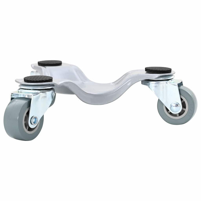 Ruote per mobili 4 pz 16x14,5x5,5 cm Acciaio 180 kg