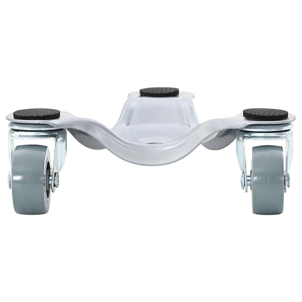 Ruote per mobili 4 pz 16x14,5x5,5 cm Acciaio 180 kg 42002556