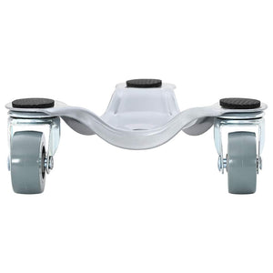 Ruote per mobili 4 pz 16x14,5x5,5 cm Acciaio 180 kg 42002556