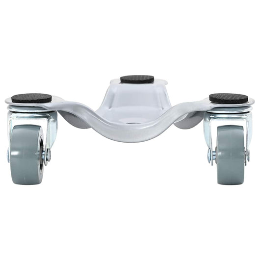 Ruote per mobili 4 pz 16x14,5x5,5 cm Acciaio 180 kg 42002556