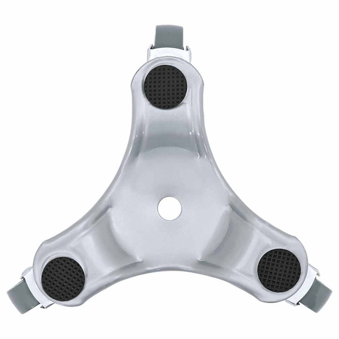 Ruote per mobili 4 pz 16x14,5x5,5 cm Acciaio 180 kg