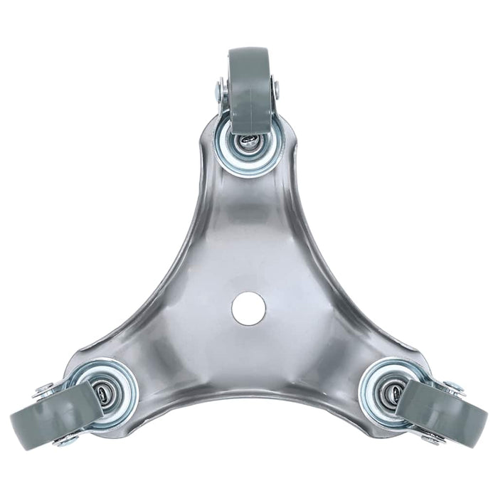 Ruote per mobili 4 pz 16x14,5x5,5 cm Acciaio 180 kg 42002556