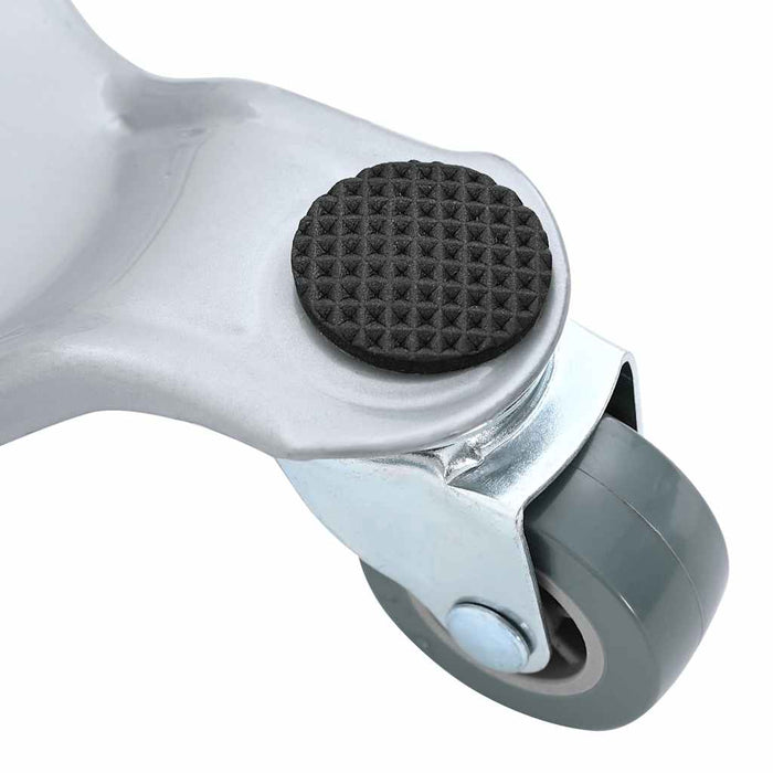 Ruote per mobili 4 pz 16x14,5x5,5 cm Acciaio 180 kg