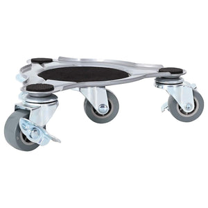 Ruote per mobili 4 pz con sollevatore 19x17,5x6 cm Acciaio 1000 kg 42002558