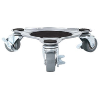 Ruote per mobili 4 pz con sollevatore 19x17,5x6 cm Acciaio 1000 kg 42002558