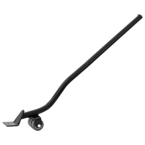 Ruote per mobili 4 pz con sollevatore Nero 13,5x13,5x4,2 cm 300 kg