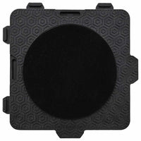 Ruote per mobili 4 pz con sollevatore Nero 13,5x13,5x4,2 cm 300 kg 42002562