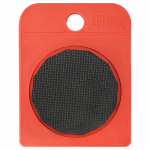 Ruote per mobili 8 pz con sollevatori Rosso 9,8x7,5x3 cm 150 kg