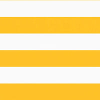 Paravento per Balcone Striscia Gialla e Bianca 90x1000 cm 42002044