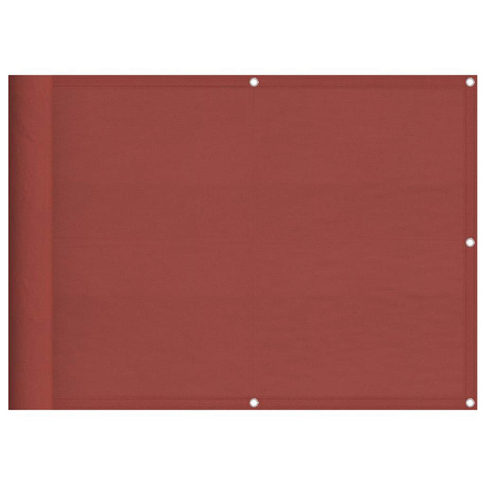 Paravento da Balcone Terracotta 75x700cm 100% Poliestere Oxford 42002084