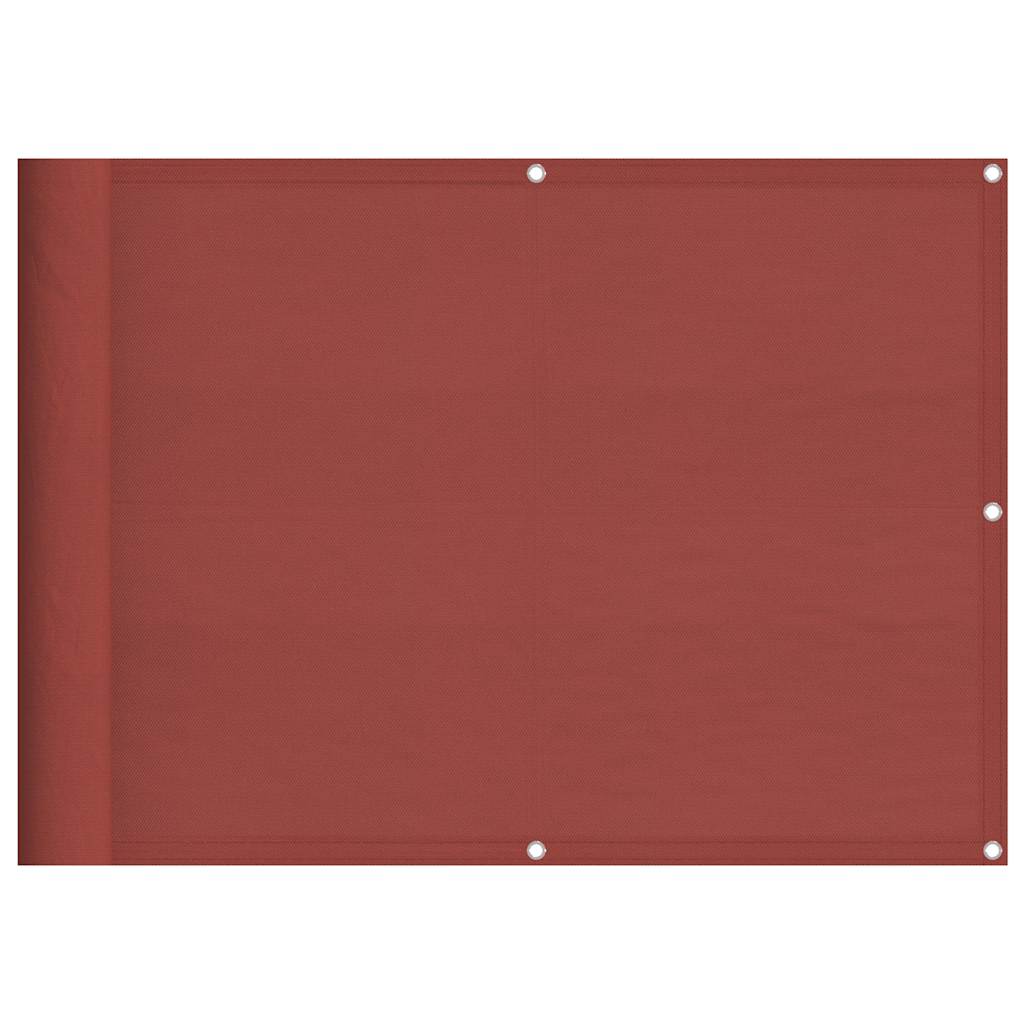 Paravento Balcone Terracotta 75x1000 cm 100% Poliestere Oxford 42002086