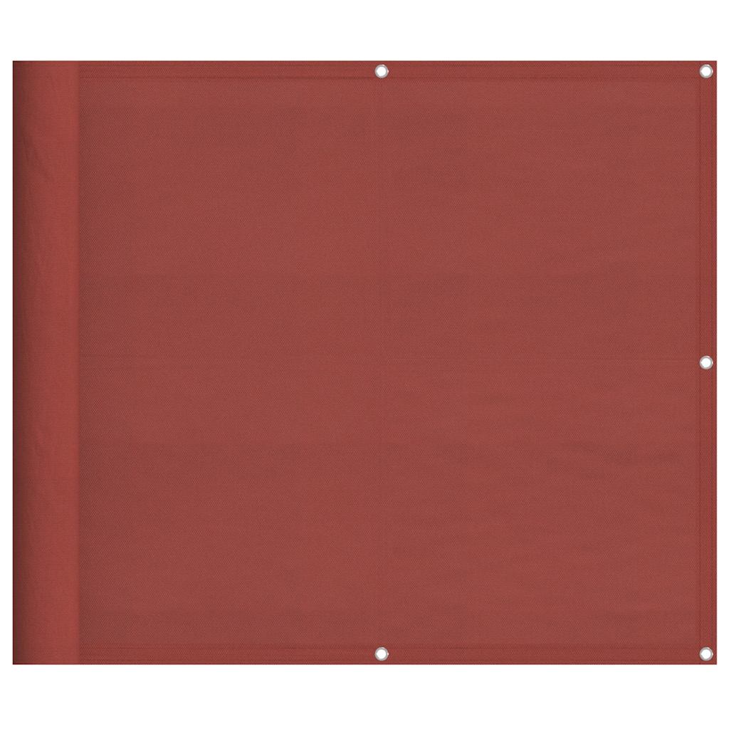 Paravento da Balcone Terracotta 90x700cm 100% Poliestere Oxford