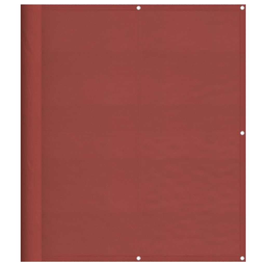 Paravento Balcone Terracotta 120x700 cm 100% Poliestere Oxford