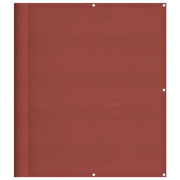 Paravento Balcone Terracotta 120x700 cm 100% Poliestere Oxford