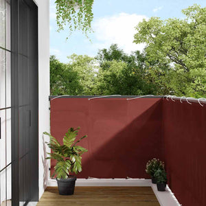 Paravento Balcone Terracotta 120x700 cm 100% Poliestere Oxford 42002090