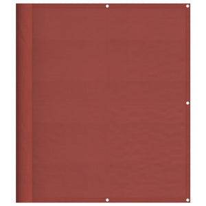 Paravento Balcone Terracotta 120x1000 cm 100% Poliestere Oxford