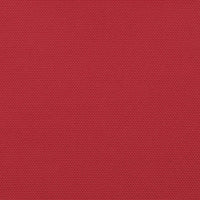 vidaXL Paravento da Balcone Rosso 75x800 cm 100% Poliestere Oxford