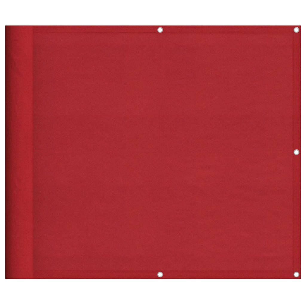 Paravento da Balcone Rosso 90x1000 cm 100% Poliestere Oxford 42002134