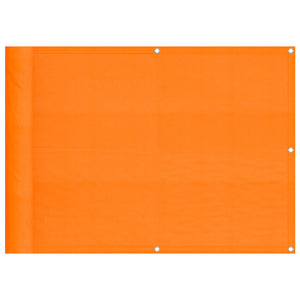 Paravento da Balcone Arancione 75x700 cm 100% Poliestere Oxford 42002138