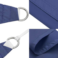 Vela Parasole Blu 7x5x5 m 100% Poliestere Oxford