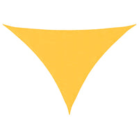 vidaXL Vela Parasole Gialla 7x5x5 m 100% Poliestere Oxford