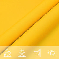 Vela Parasole Gialla 7x5x5 m 100% Poliestere Oxford 42002288