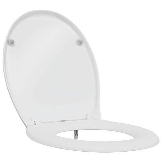 Sedile del WC con rilascio rapido Bianco 44.8 x 37.3 x 4.2 cm 42002349