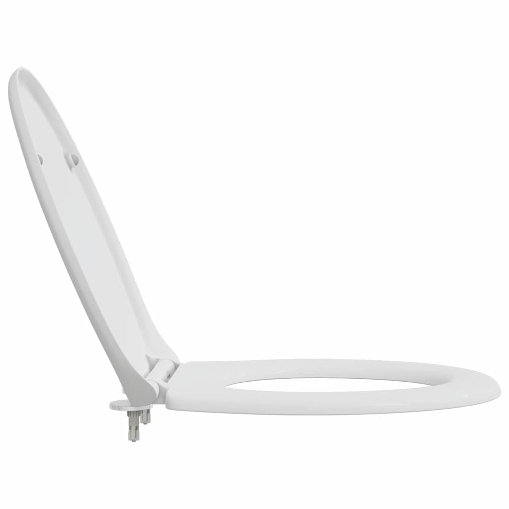 Sedile del WC con rilascio rapido Bianco 44.8 x 37.3 x 4.2 cm 42002349