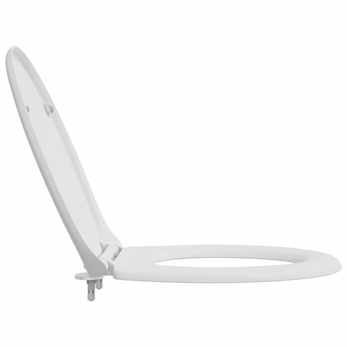 Sedile del WC con rilascio rapido Bianco 44.8 x 37.3 x 4.2 cm 42002349