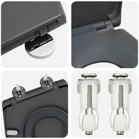 Sedile del WC con rilascio rapido Antracite 42002350