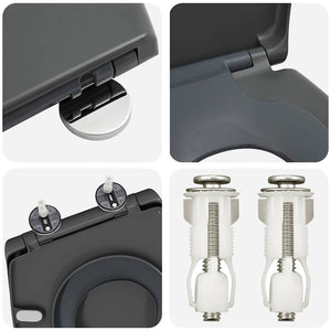 Sedile del WC con rilascio rapido Antracite 42002350