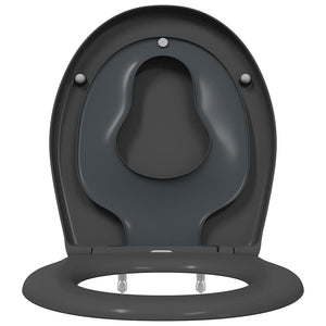 Sedile del WC con rilascio rapido Antracite 42002350