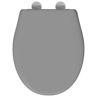Sedile del WC con rilascio rapido Grigio 44,5 x 37,3 x 4,3 cm 42002351