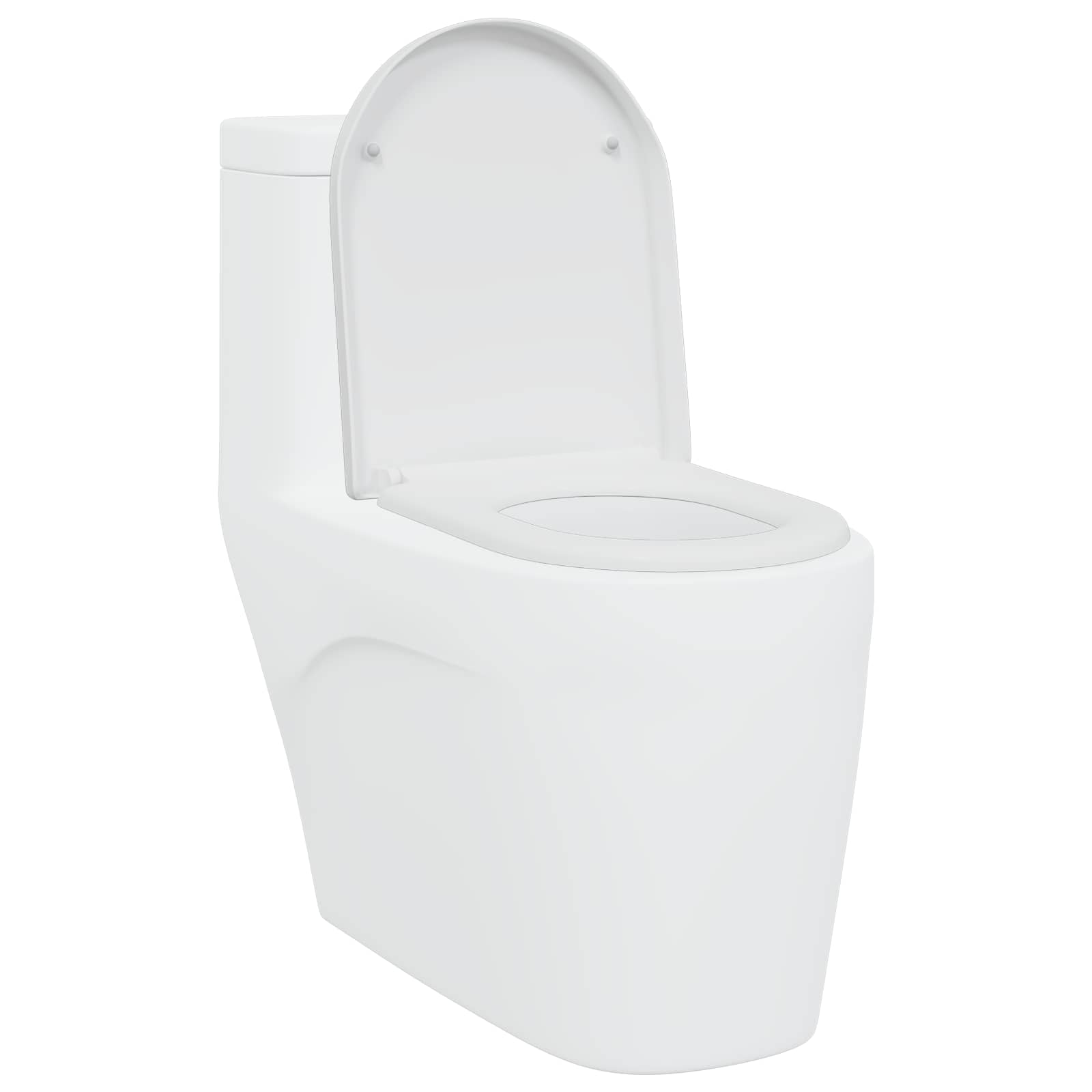 Sedile del WC con rilascio rapido Bianco 46.2 x 36 x 4.3 cm 42002357