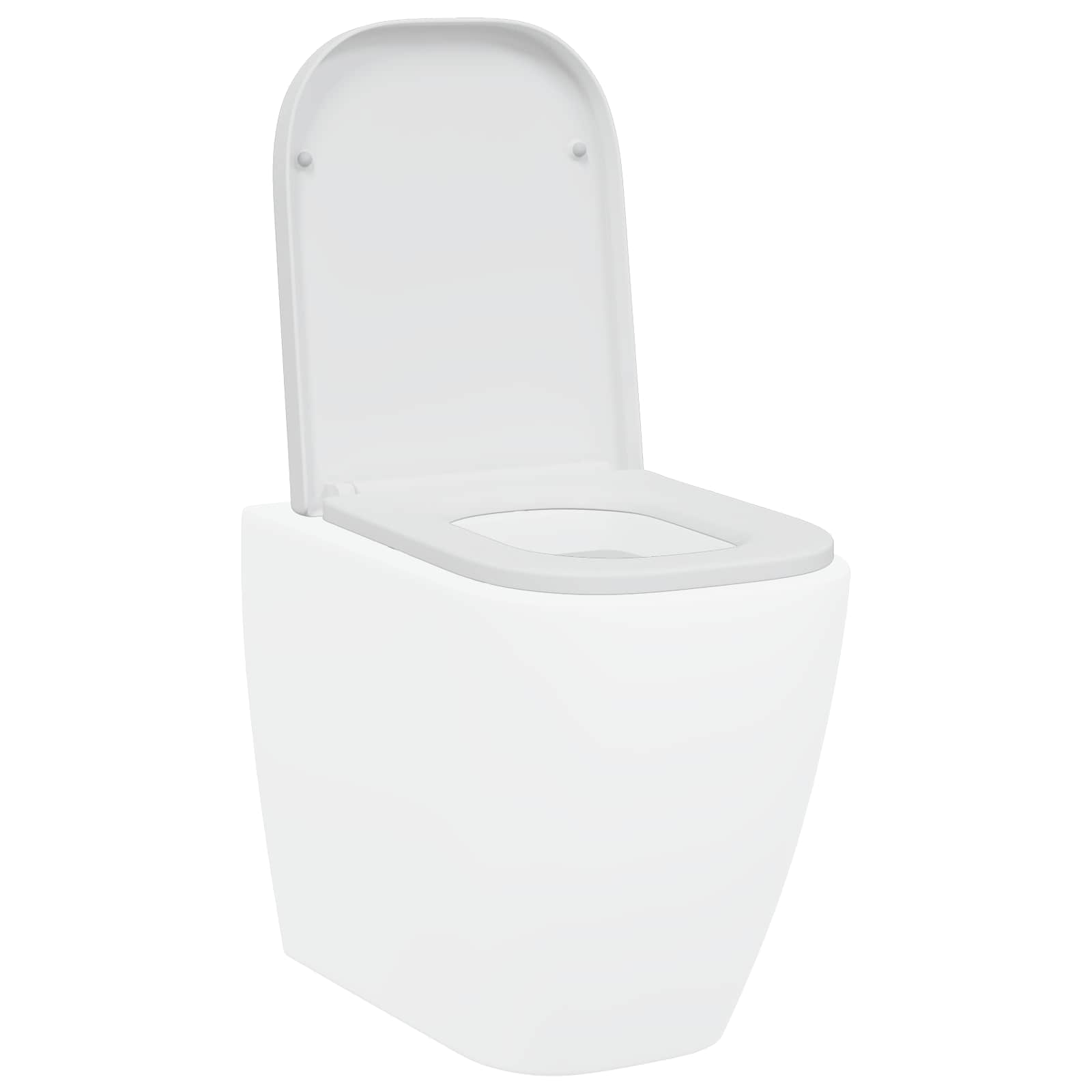 Sedile del WC con rilascio rapido Bianco 44.5 x 35 x 3.6 cm 42002361