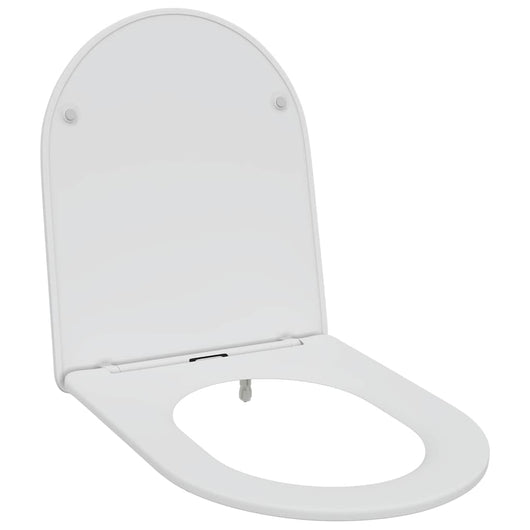 Sedile del WC con rilascio rapido Bianco 44 x 36.4 x 3.4 cm 42002369