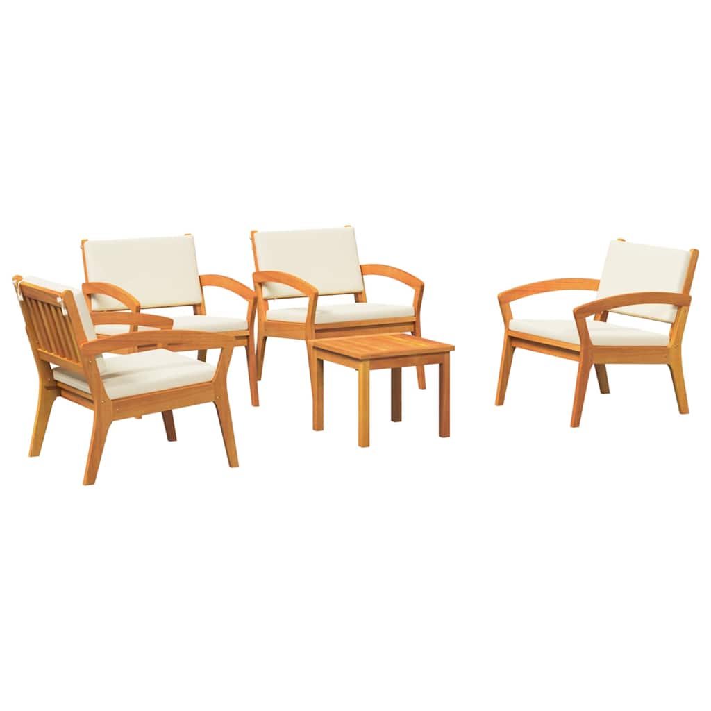 Set bistrot 5 pcs Marrone 45 x 45 x 38cm 3328619