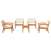Set bistrot 5 pcs Marrone 45 x 45 x 38cm 3328619