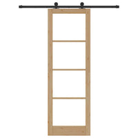 porta scorrevole  con set di hardware 'ORKDAL'Legno Massello e Vetro 3331995