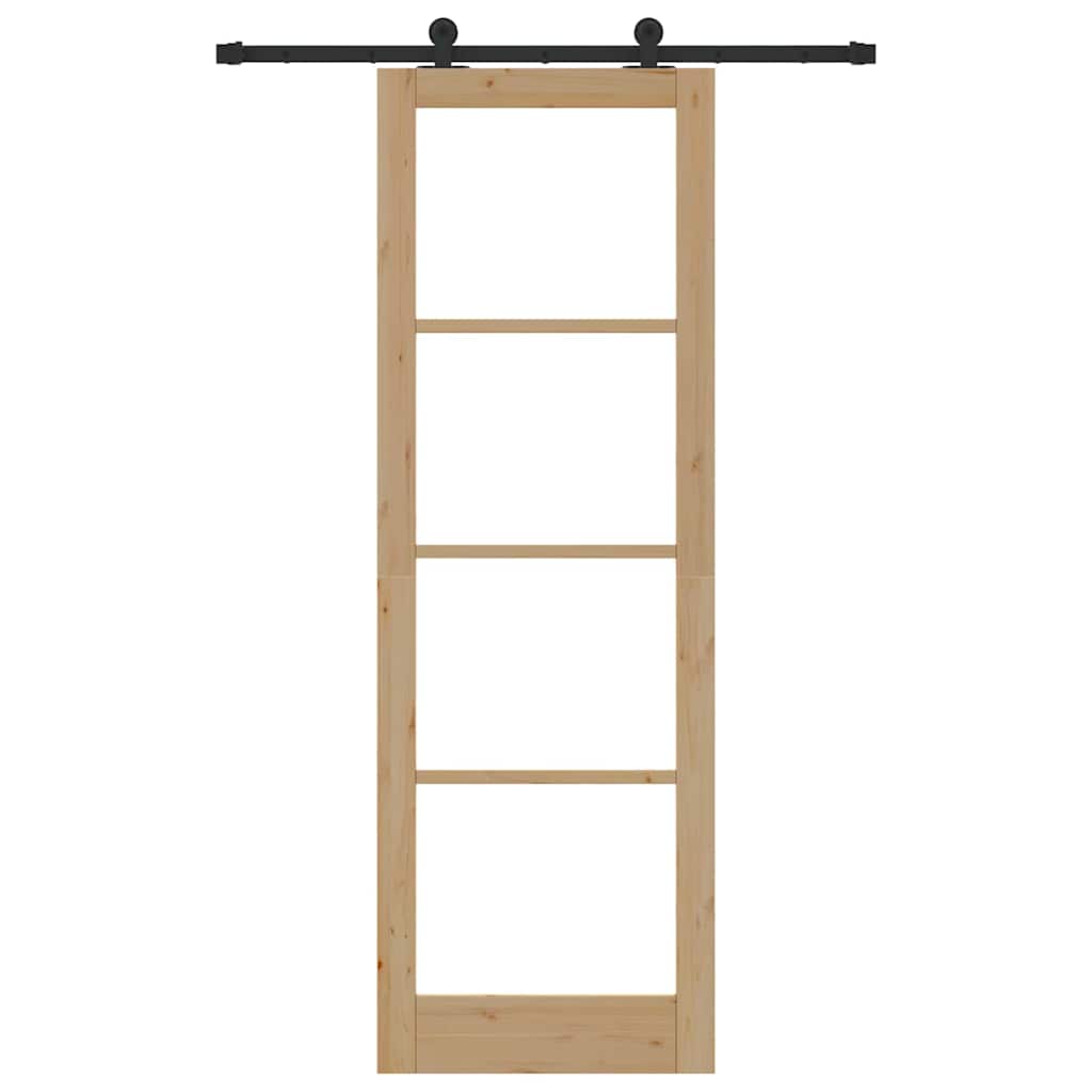 Porta Scorrevole con Set di Ferramenta "ORKDAL" 78x232 cm 3332107