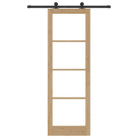 Porta Scorrevole con Set di Ferramenta "ORKDAL" 78x232 cm 3332107