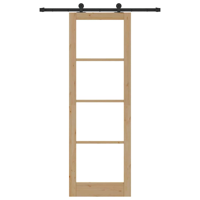 Porta Scorrevole con Set di Ferramenta "ORKDAL" 78x232 cm 3332107