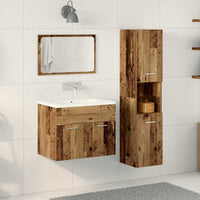 Set di mobili bagno 3 pcs Legno vecchio 60 x 38.5 x 46 cm 3332495