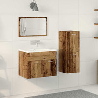 Set di Mobili da Bagno 3 pcs Legno vecchio 60 x 38.5 x 46 cm 3332497