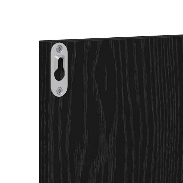 Set mobili da ingresso 3 pcs Rovere nero 80 x 31 x 40 cm 3332525