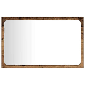 Set di mobili per il bagno con porta 3 pcs Legno vecchio 3332540