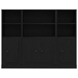 Highboard Rovere Nero 132 x 35,5 x 103,5 cm Legno multistrato 3333077
