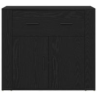 Sideboards 3 pz Rovere Nero Legno Ingegnerizzato 3333085