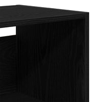 Credenza 2 pcs Rovere nero 70 x 34 x 180 cm Legno multistrato 3333093